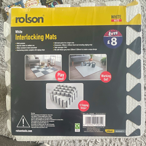 Rolson 320mm white - x,