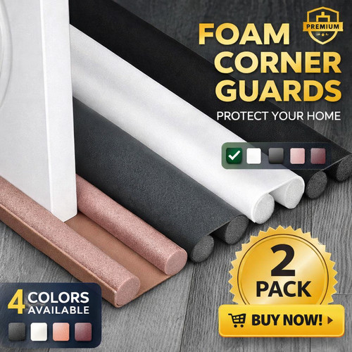 2pcs under door foam draught - under,